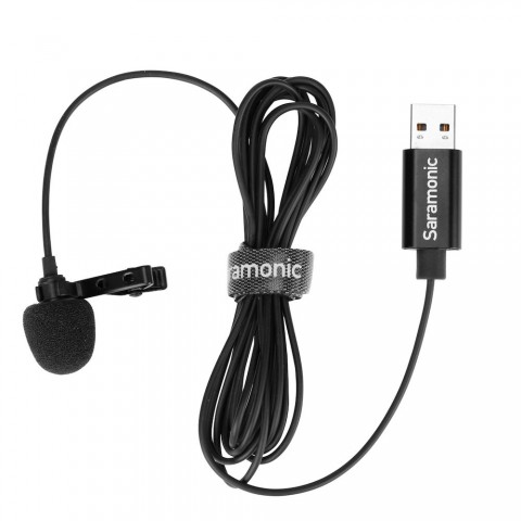 Saramonic SR-ULM10 USB Lavalier microphone for PC & MAC